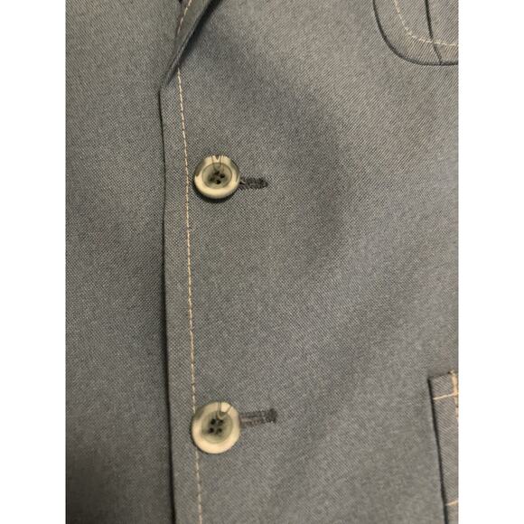 Vintage 1970s Leisure Suit 4 Piece Mens: Jacket, 30/42 Pants, Disco Groovy - Picture 10 of 16